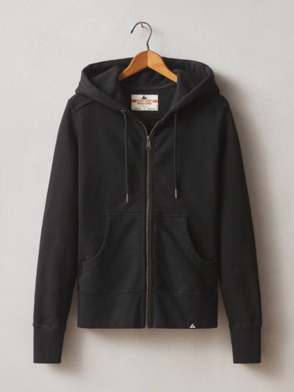 American Giant Hoodie Classic Fit, Women, Black, Large SOLD OUT Online